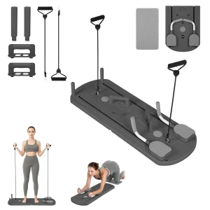 Black 8-in-1 Abdominal Trainer