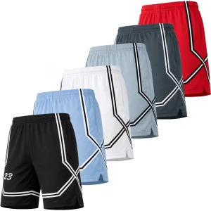 Men's 5-Pack Lightweight Mesh Shorts